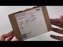 অরিজিনাল ডিসইনফেক্টযোগ্য ড্রাগার স্পিরোলগ ফ্লো সেন্সর, ৫ পিসি/বক্স ৮৪০৩৭৩৫