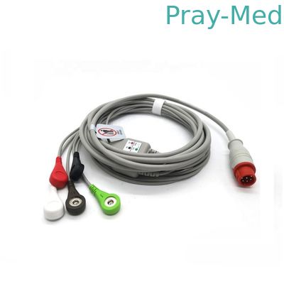 কেনা বায়োনেট BM3 BM3VET ECG ক্যাবল এক টুকরো হাসপাতালের চিকিৎসা ব্যবহার রোগী মনিটর অনলাইনে উৎপাদন