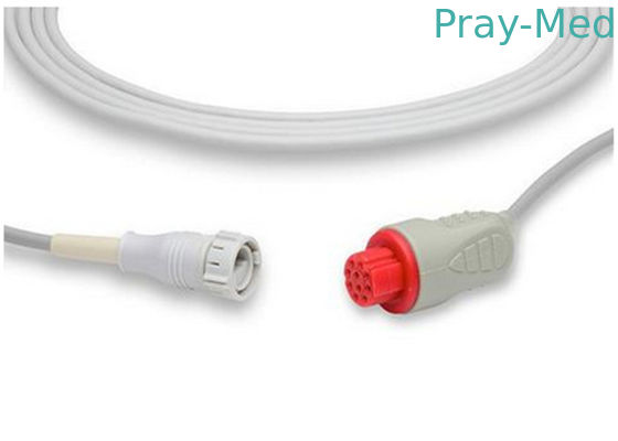 কেনা GE Datex Ohmeda Ibp Cable 10 Pin Connector Gray HP Ibp Cable 3M অনলাইনে উৎপাদন