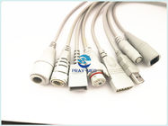 AAMI Mindray / Spacelabs Ibp Cable , 6 Pin Connector Blood Pressure Cable