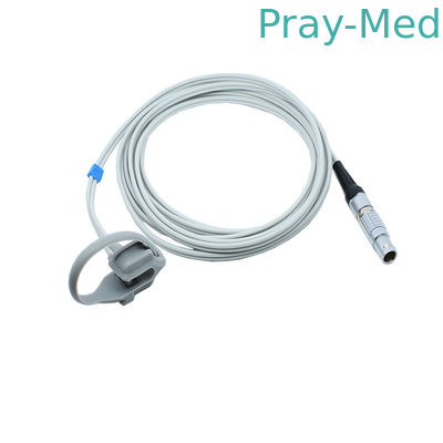 কমেন মনিটর C60 C80 মাসিমো পালস অক্সিজেনের জন্য 8Pin SpO2 সেন্সর প্রোব ক্যাবল কর্ড