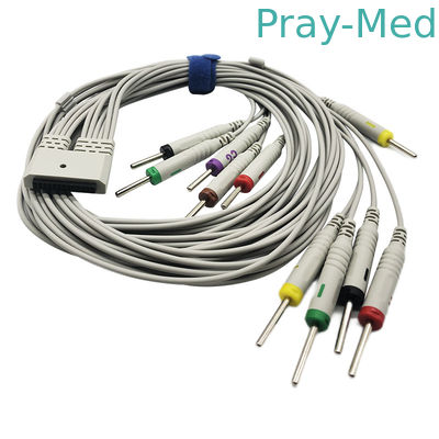 Medex 10leads ECG EKG Holter Cable 26pins DIN 3.0 এর জন্য MECG-300 MECG-200