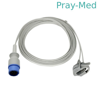 C100/C20/C21/C22/STAR5000E এর জন্য 12 পিনের Comen SpO2 সেন্সর 1 বছরের ওয়ারেন্টি