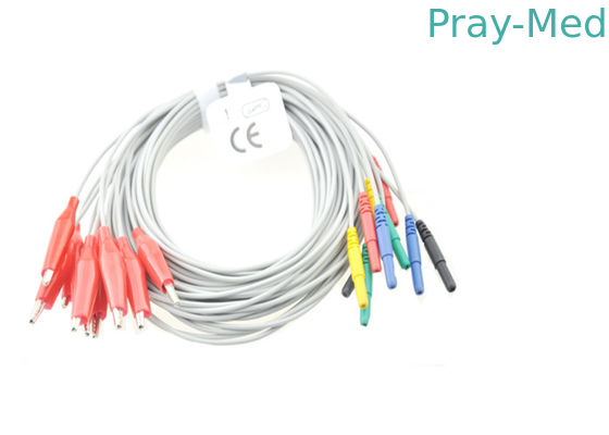 TPU উপাদান Eeg পুতুল, দৈর্ঘ্য 1.5 মিমি দৈর্ঘ্য 1.2 ​​মিটার দৈর্ঘ্য ব্যবহৃত ইলেক্ট্রোড