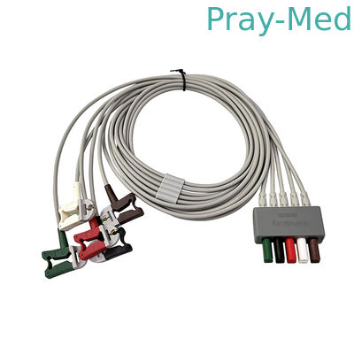 মূল মিন্ড্রে ইসিজি লিডওয়্যার EL6503A 0010-30-42729 5 লিড টিপিইউ জ্যাকেট