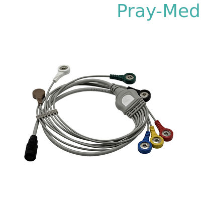 Valenta 8pin Holter ইসিজি রেকর্ডার ইসিজি Holter ক্যাবল MN-08