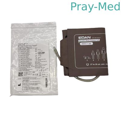 আসল EDAN প্রাপ্তবয়স্ক E9 পুনরায় ব্যবহারযোগ্য NIBP ম্যানচেট 27-35cm 01.57.471330