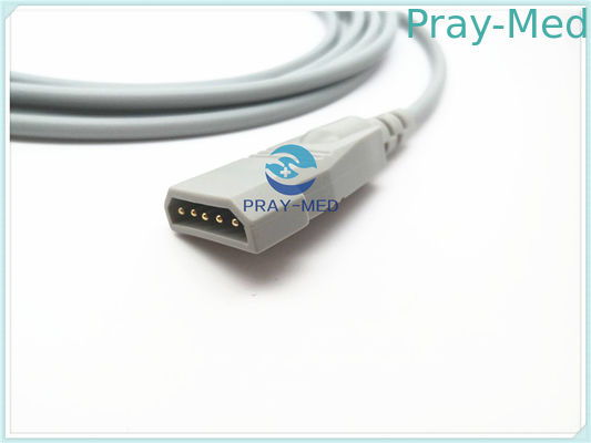 Kontron IBP অ্যাডাপ্টার আক্রমণকারী রক্তচাপ তারের 12 TPU উপাদান সঙ্গে পিন সংযোগকারী