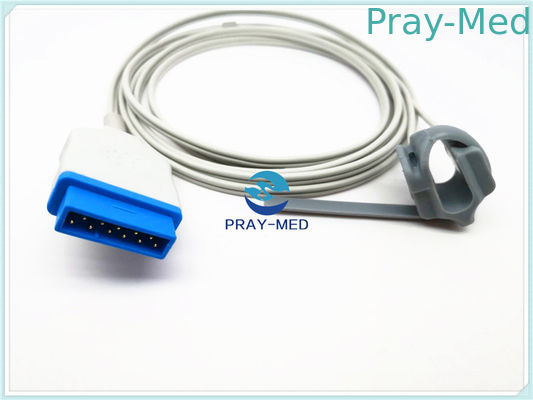 TS-F4-GE Datex ওহেডা এস / 5 প্রাপ্তবয়স্ক স্পো ২ সেন্সর Peidatric 11 পিন মেডিকেল TPU উপাদান