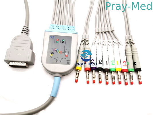 জি এম Marqutte MAC1000 জিব Ecg তারগুলি, টিপিইউ জ্যাকেট নির্ভরযোগ্য জিইআইজি লিগ পুতুল