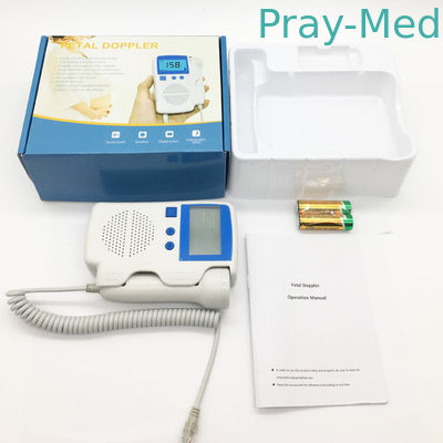 3MHz 210bpm চিকিত্সা সরঞ্জাম রিচার্জেবল ব্যাটারি হ্যান্ডহেল্ড ভ্রূণ ডপলার