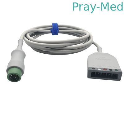 আসল মাইন্ড্রে ইসিজি ট্রাঙ্ক কেবল 5 লিড Def-P EV6201 009-004728-00