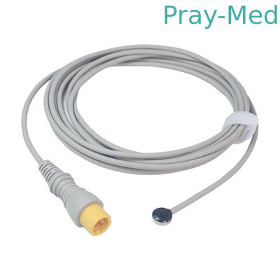 3pin পুনর্ব্যবহারযোগ্য ত্বকের তাপমাত্রা প্রোব Zoncare PM-7000D এর জন্য সামঞ্জস্যপূর্ণ