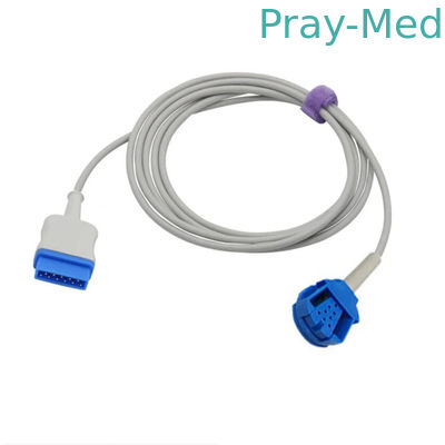OXY ES3 2.4m 11 Pin Spo2 Extension Cable একক কীড GE সংযোগকারী