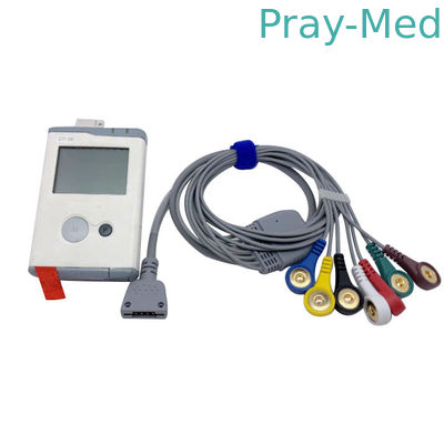বেনওয়্যার CT 08 TPU 1.1m ECG Holter Cable Individual Pack 7 Pin Snap