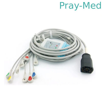 Zoll Defibrillators 10 লিড ইসিড ক্যাবল, এম / ই সিরিজ জন্য ইকজ ট্রাঙ্ক রহমান
