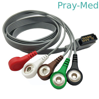 M4725a Digitrak XT 989803157481 এর জন্য Holter Ecg Cable HP 11pin 1.5m