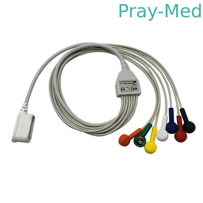 Ge Healthcare Recorder Seer 7 Lead Holter Cable 1.1m Snap Connector