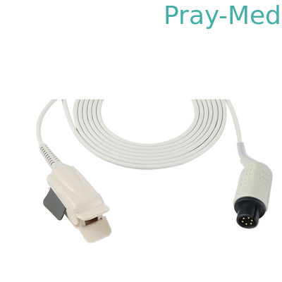 Bionet 6pin Bm3 / Bm5 পুনরায় ব্যবহারযোগ্য পেডিয়াট্রিক ফিঙ্গার ক্লিপ Spo2 সেন্সর পালস অক্সিমিটার